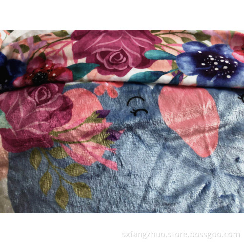 baby monthly milestone blanket  double sided